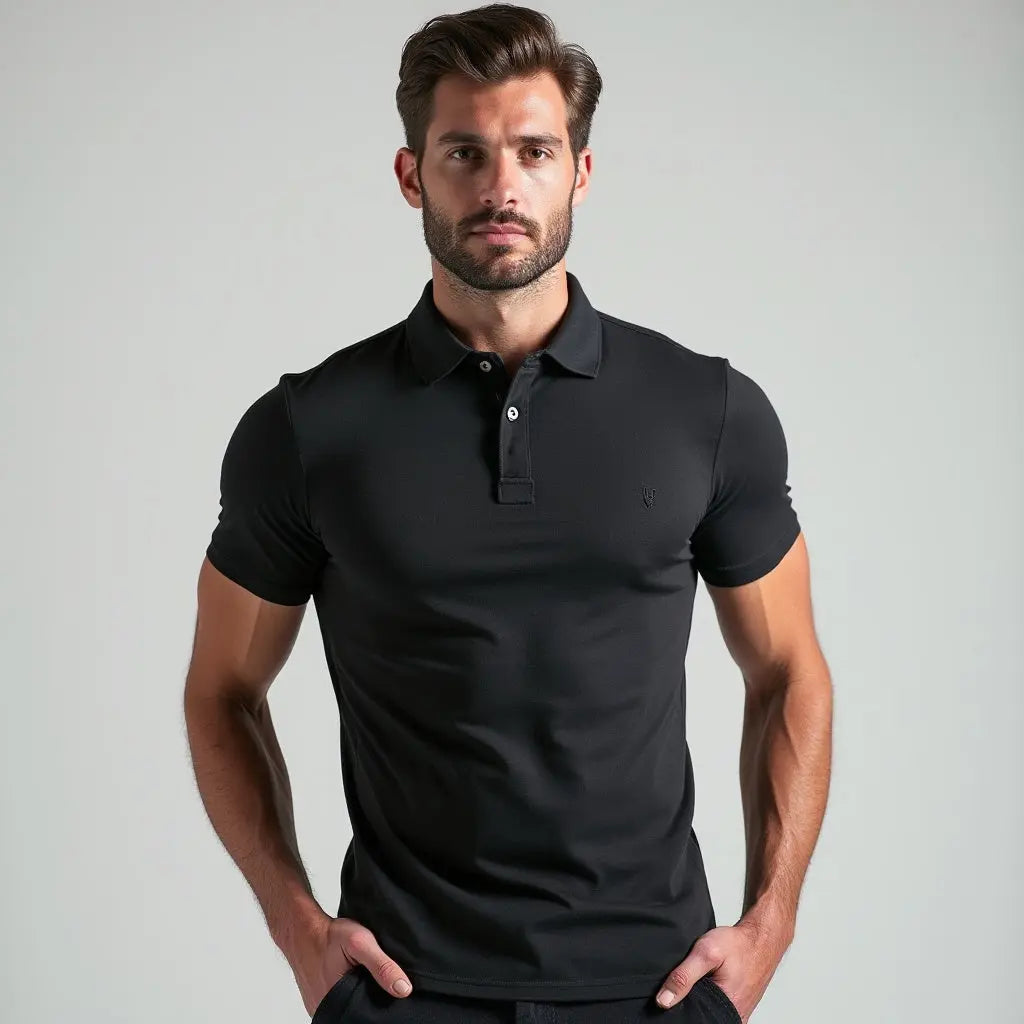 Polo Élégant pour Hommes – Style Intemporel et Confort Luxe Paris